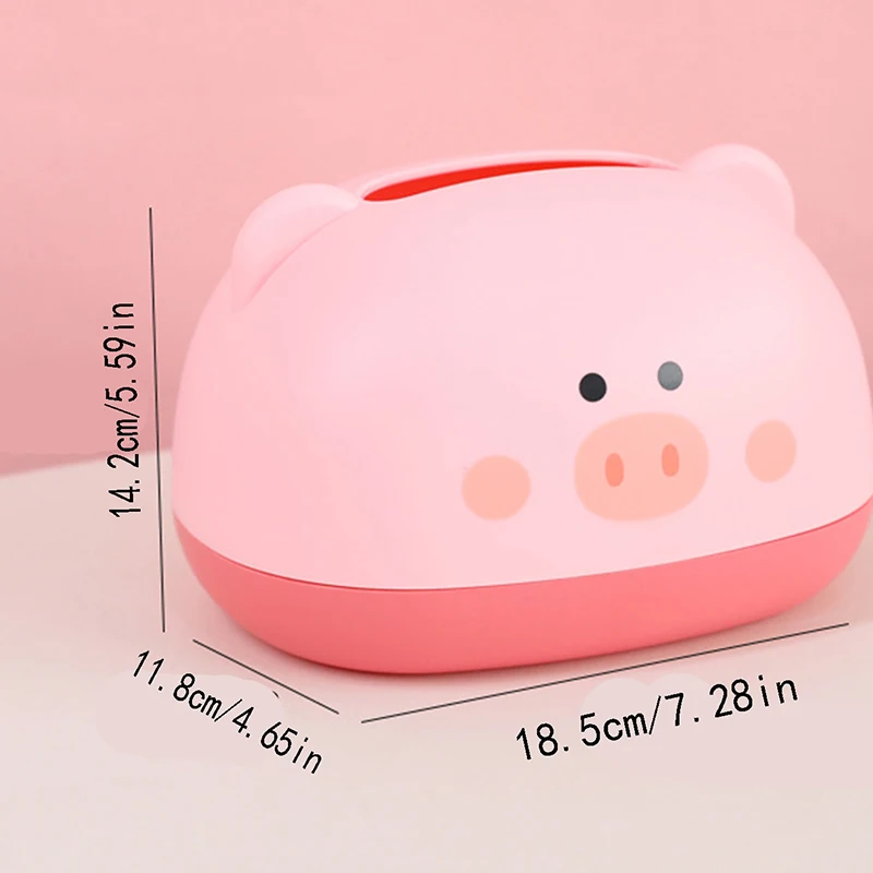 Card cute home living room tissue box simple creative desktop hygiene roll paper storage box waterproof paper box 2