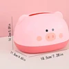 Card cute home living room tissue box simple creative desktop hygiene roll paper storage box waterproof paper box 2