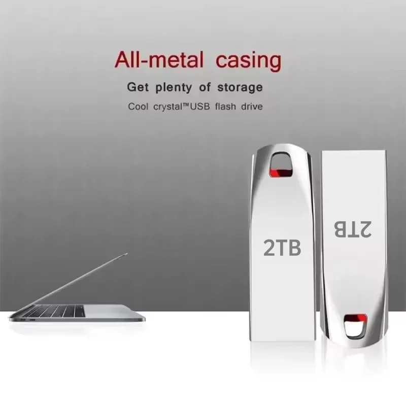 USB Flash Drive Xiaomi 2TB USB 3.0 Metal Flash Drives 1TB 512GB 256GB Portable Waterproof
