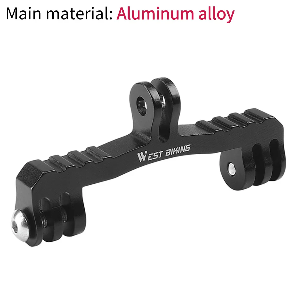 Premium Aluminum Alloy Bicycle Camera and Light Mount Holder