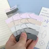 20 Sheet Stickers Transparent Fluorescent Index Tabs Flags Sticky Note Stationery Children School Office Supplies 4