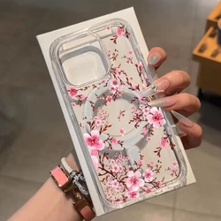 Wireless Charging Plum Blossom Floral Phone Case - Samsung S23FE (S23365)