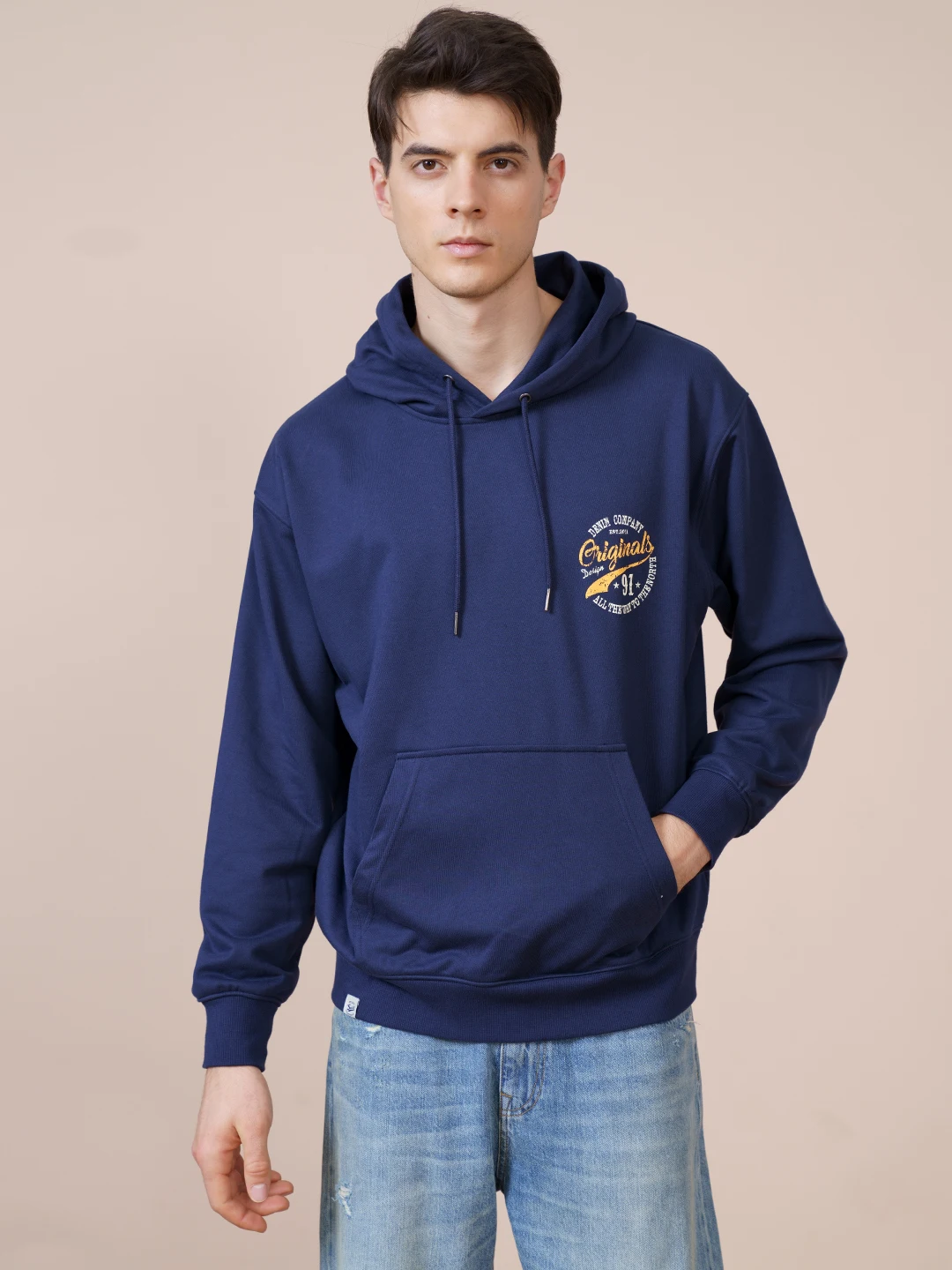 Men's 100% Cotton Quarter Zip Heavy Weight Sweatshirt