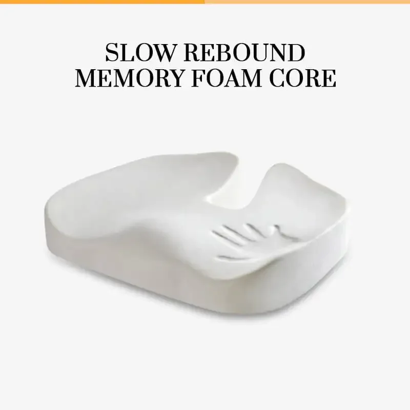 Pressure Relief Seat Cushion Back Pain Orthopedic Therapy Car Office Chair Wheelchair Support Tailbone Sciatica Relief Artifact 3