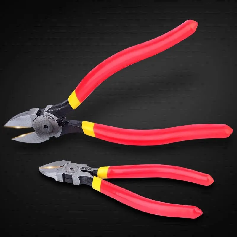 Diagonal Pliers Multi Functional Electrical Wire Cable Cutters Cutting Side Snips Flush Nipper Hand Tools 5/6/8inch