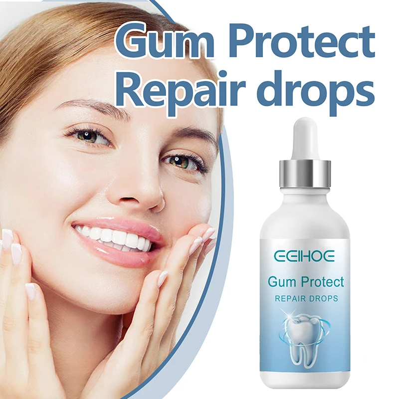 Gingival Care Drops Relieve Oral Cleaning Whitening Rapid Repair Essence Allergic Caries Alleviate Damage Professional Nursing gum repair drops teeth whitening essence teeth whitening product teeth health product
