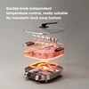 6L Home Electric Cooking Pot Multi Cooker 2-flavor Hot Pot Non-stick Household Appliance Food Cooker 220V 4