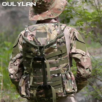 Oulylan 60L Outdoor Camouflage Sports Bag Hiking Tactical Backpack Waterproof Camping Storage Travel Rucksack For Men 3