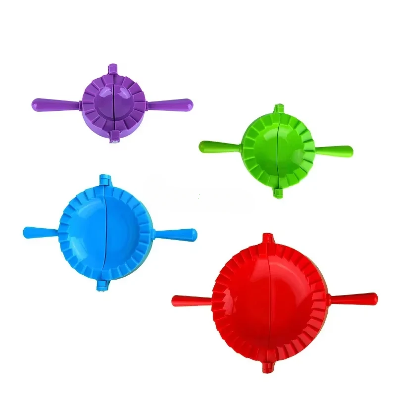 Description Picture 2 of itemPlastic Dumplings Maker Mold Hand Dough Press Dumpling Clip DIY Ravioli Pie Mould Maker Kitchen Pastry Tools Cooking Accessories
