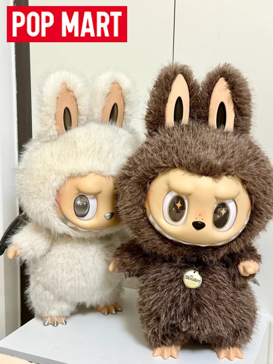 POP MART ZIMOMO 大天使 LABUBU リーダー ビニールフェイスぬいぐるみ