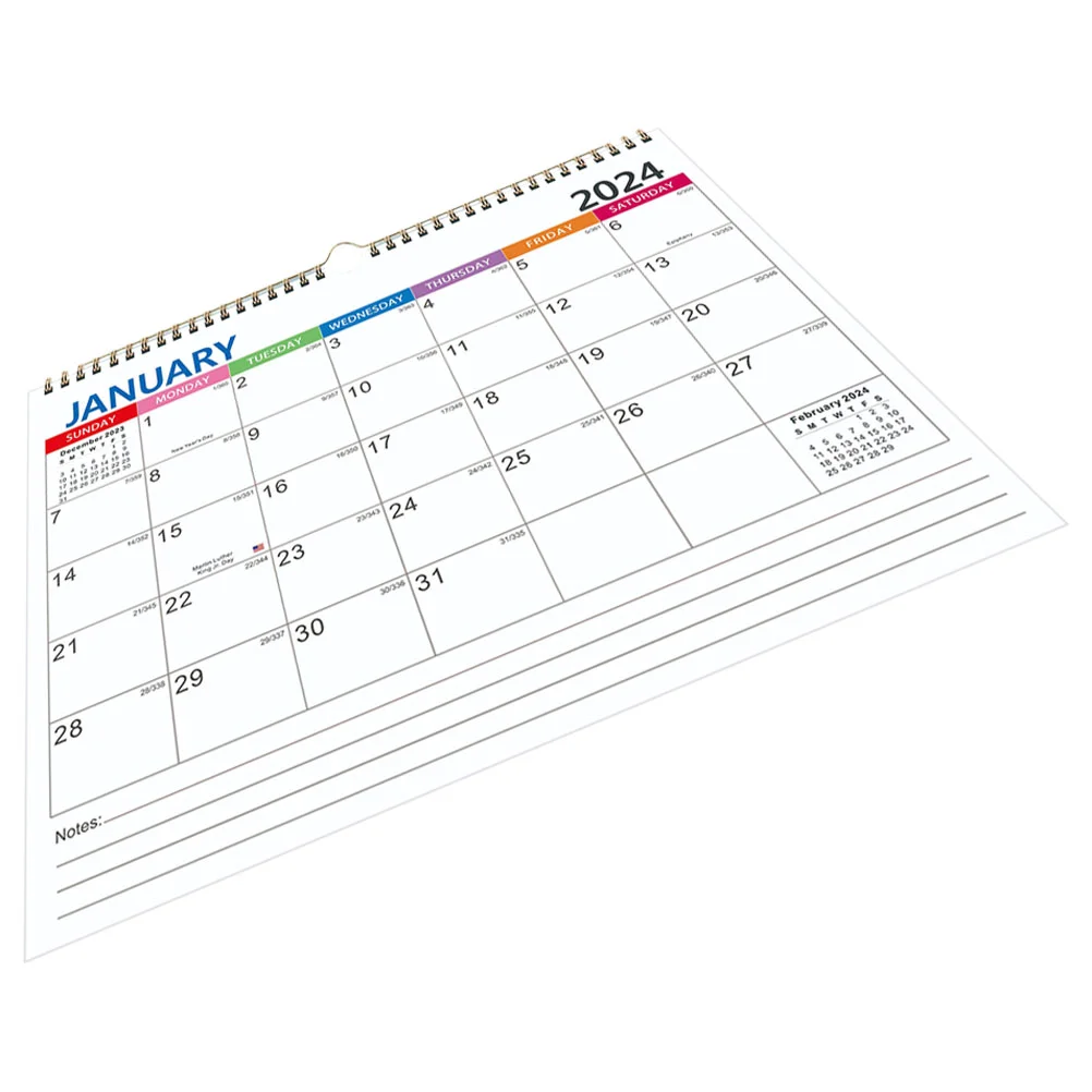 

Monthly Desk Pad 2024 Wall Hanging Calendar Adviento Maquillaje Appointment Daily Use