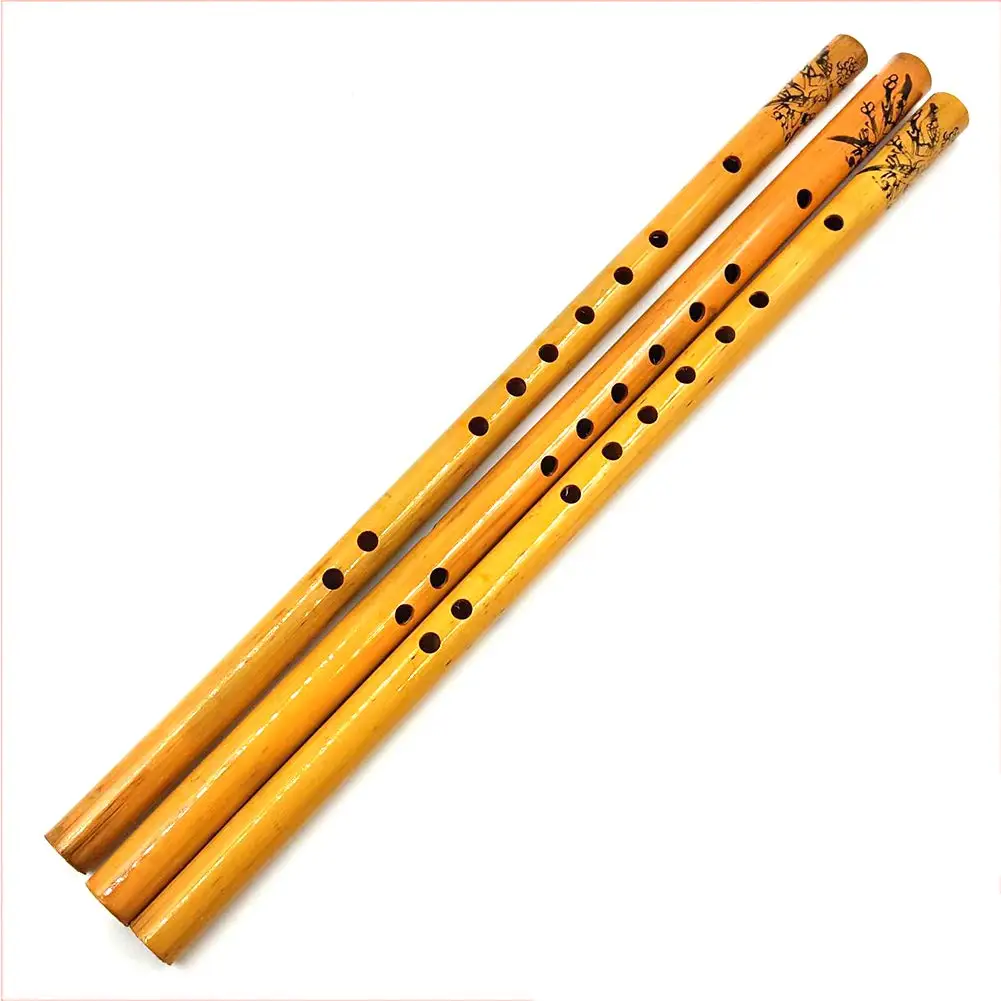 Durable Chinese Traditional Flute Perform Bamboo Xiao Dizi Vertical Bamboo Flute 44cm 9 Hole Bamboo Flute Vertical Flute Musical