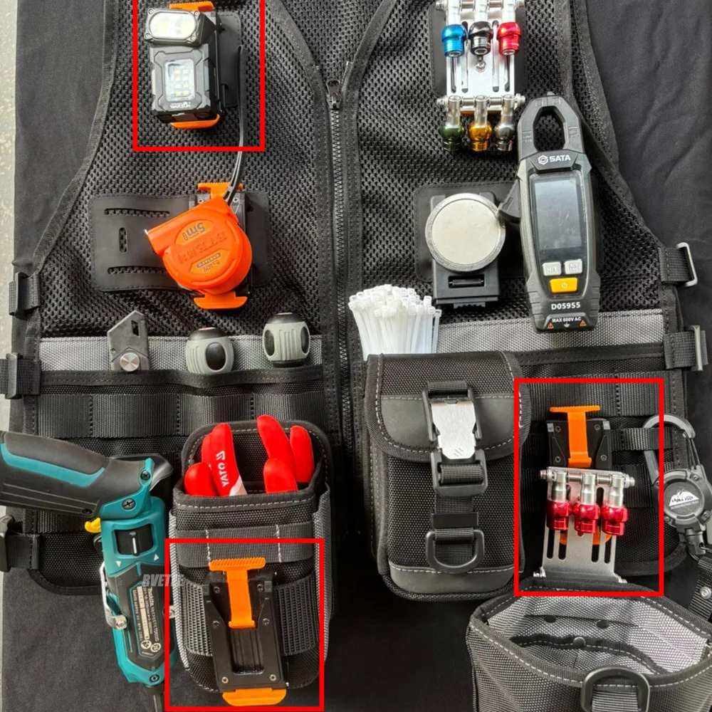 High Quality Quick Release Female Buckle Tool Bag Accessories for Tajima Quick Release Tool Belt Bag Tape Measure