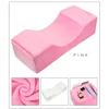 Lash Neck Pillow Support Eyelash Soft Pillow Grafting Eyelashes Memory Foam Eyelash Extension Pillow with Pocket Makeup Salon 3