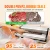 SucceBuy Commercial Vacuum Sealer Machine Multifunction Automatic Food Packaging with Bag Roll Storage Cutter for Home Kitchen 4