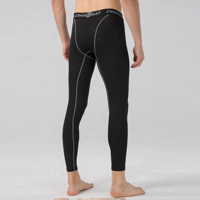 New Compression Pants Leggings Men Running Sport Quick Dry Pants Fitness Training Trousers Male Workout Clothing