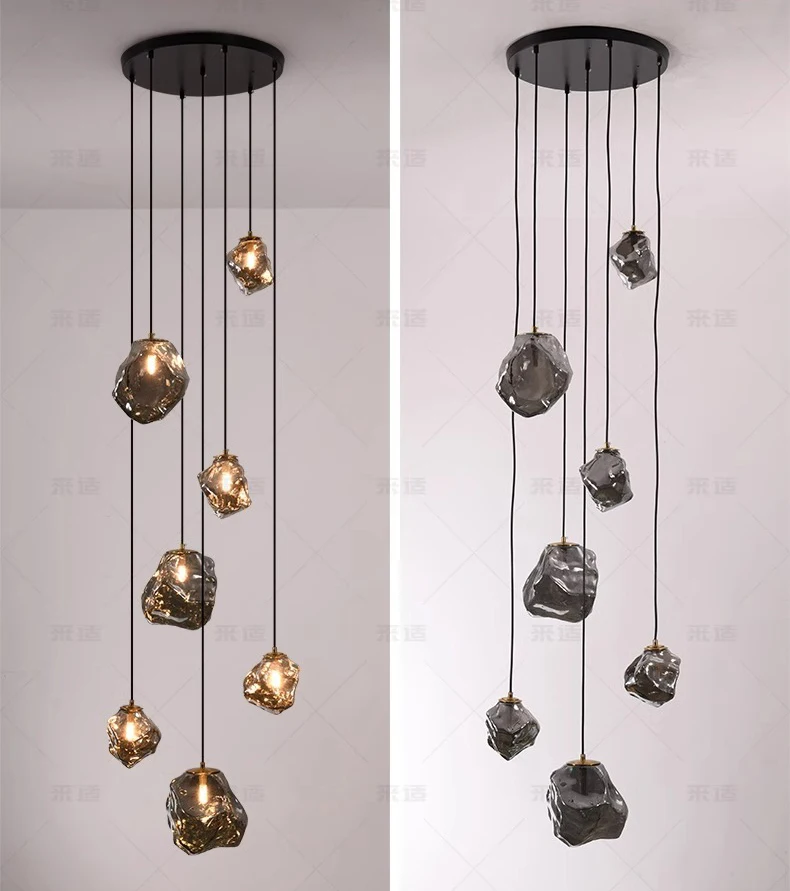 B-style lighting on and off effect