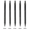 Japanese Mechanical Pencils 0.3 0.5 2mm Metal Automatic Pen Leads Drawing Sketch Office School Teacher Kids Girls Stationery 2B 2