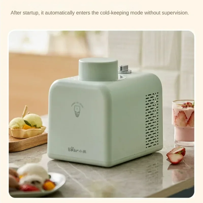 Icecream Maker Homemade Automatic Yogurt Cone Machine Kitchen Appliances