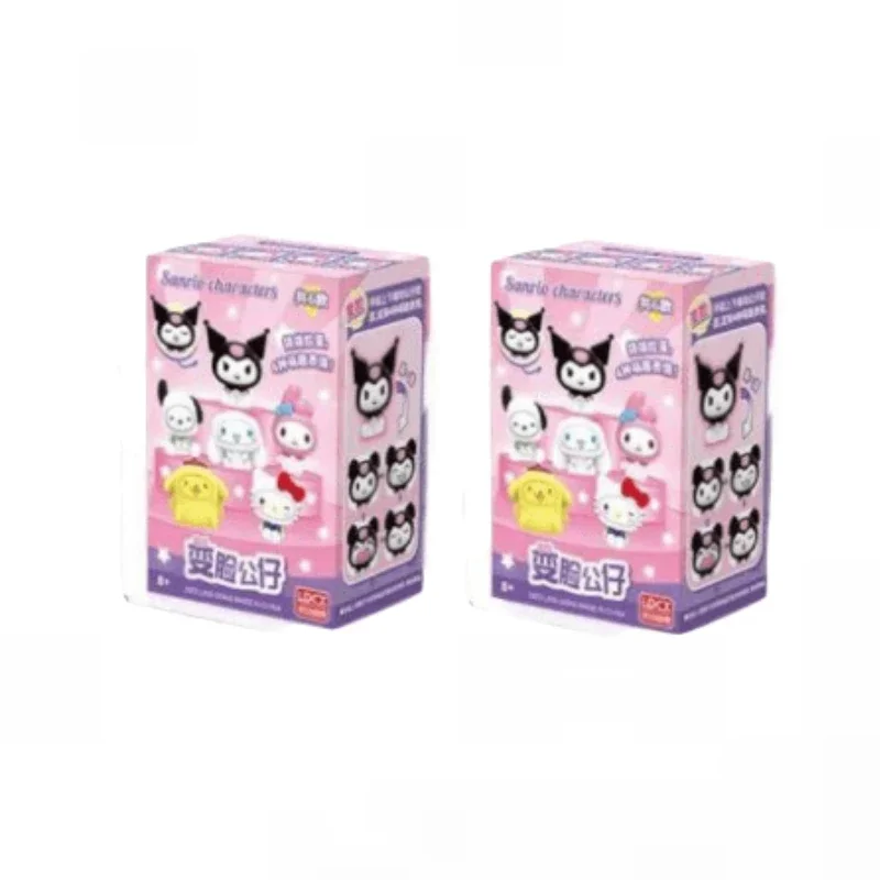サンリオ文字の顔が変わる人形,ブラインドボックスの置物,創造的な