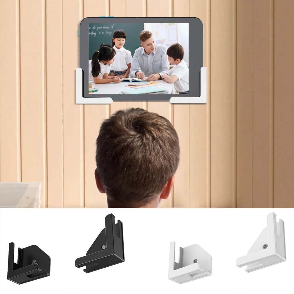 Universal Wall Mounted Tablet Stand Stable Tablet Phone Holder Bedroom Tablet Bracket Holder For All Mobile Phones Tablet