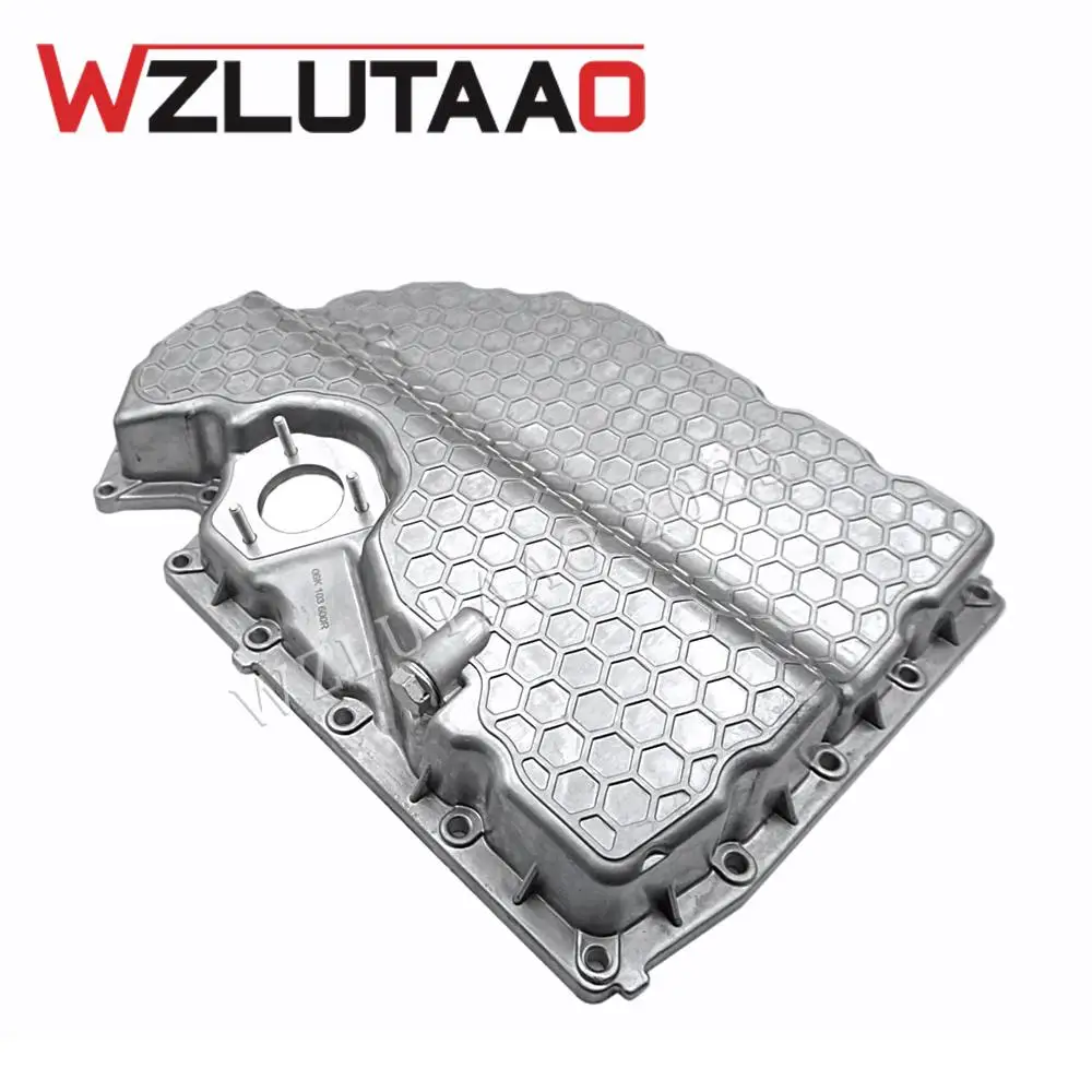06K103600R Aluminum Engine Oil Pan 06K103600D 06K103600AE For Audi A1 A3 Q2 TT VW Golf MK7 GTI Tiguan Beetle Jetta Passat Skoda