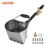 Vevor Spray Gun for Painting Walls Ceilings Cement Mortar Sprayer Plaster Hopper Gun With 4 Jet Hopper Ladle Construction Tool 1