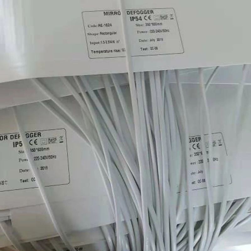 

Mirrors Heating Pad, Mirror Defogger Pad,Bathroom Heater Mat LED Mirror Heating Film Systems Supply for Home and Hotels