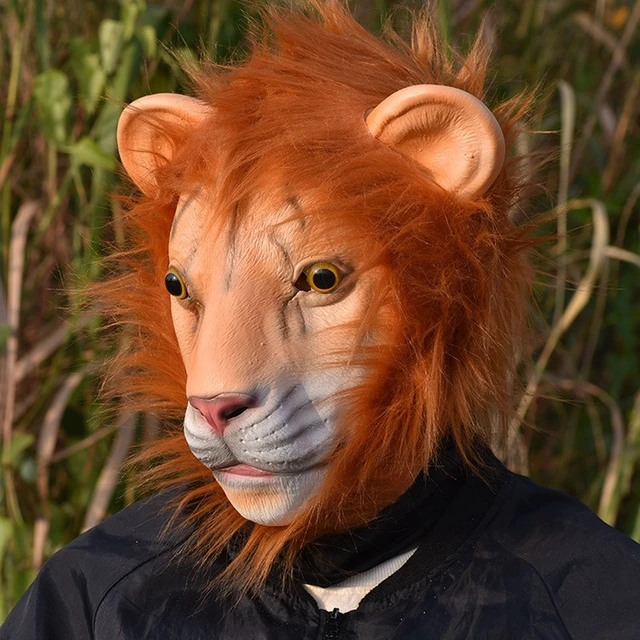 HISRFOCSP Halloween Mask, Horror Pig Overhead Animal Mask Latex Pig Halloween Mask Scary Costume