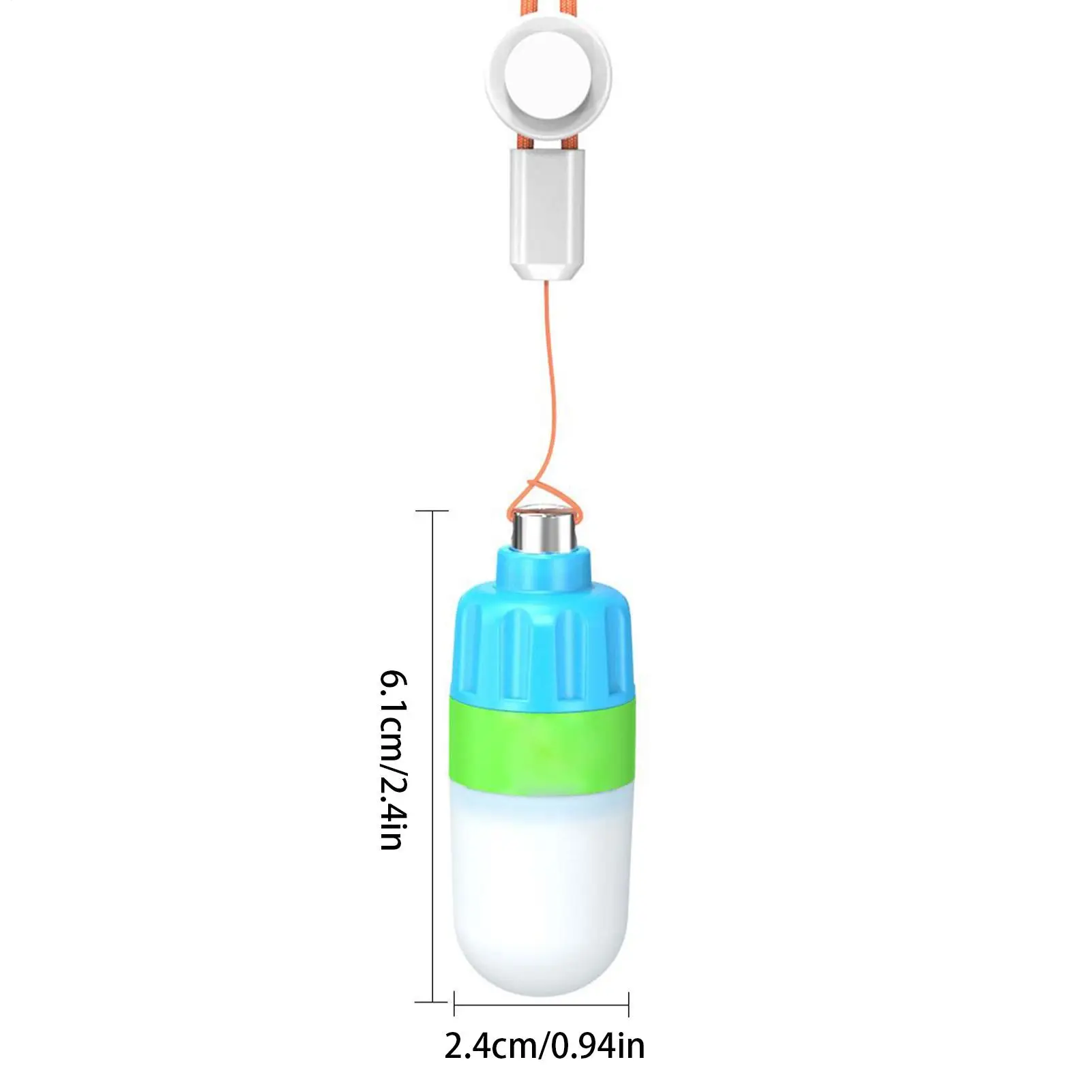 high visibility Scuba Diving Signal Light Flashlight 2 Modes Waterproof 60 Meter Flashy Safety Strobe Light for Underwater Sport