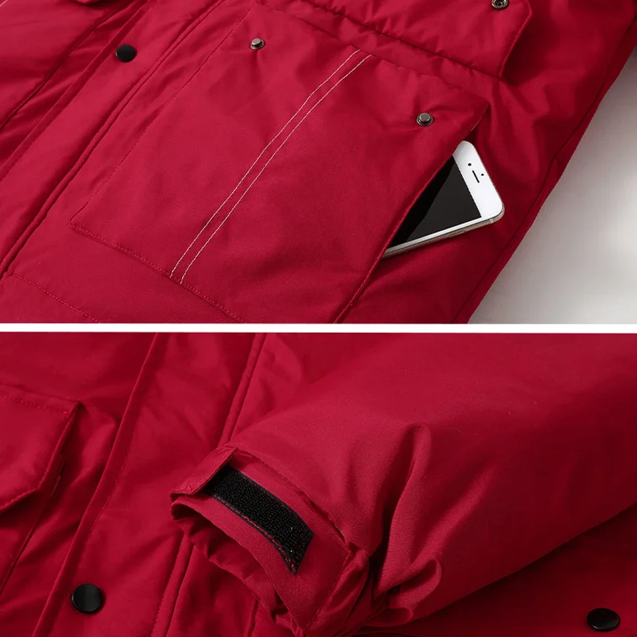 Autumn Winter Thick Jacket Men Plus Size 11XL Cargo Jacket Coat Fashion Casual Solid Color Cargo Coat Male Big Size 10XL 11XL 5