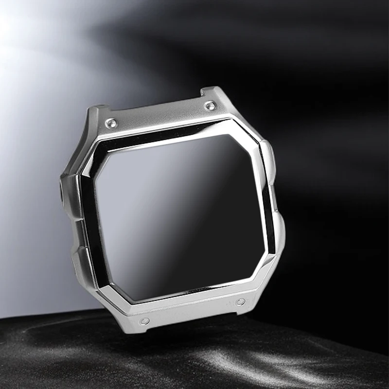 AE1200 MOD case For Casio 3299 AE-1200 case women's men's stainless steel bezel silver metal AE1200 waterproof ring screws watch screen protector case watch accessories watch case watch protective case watch protective cover