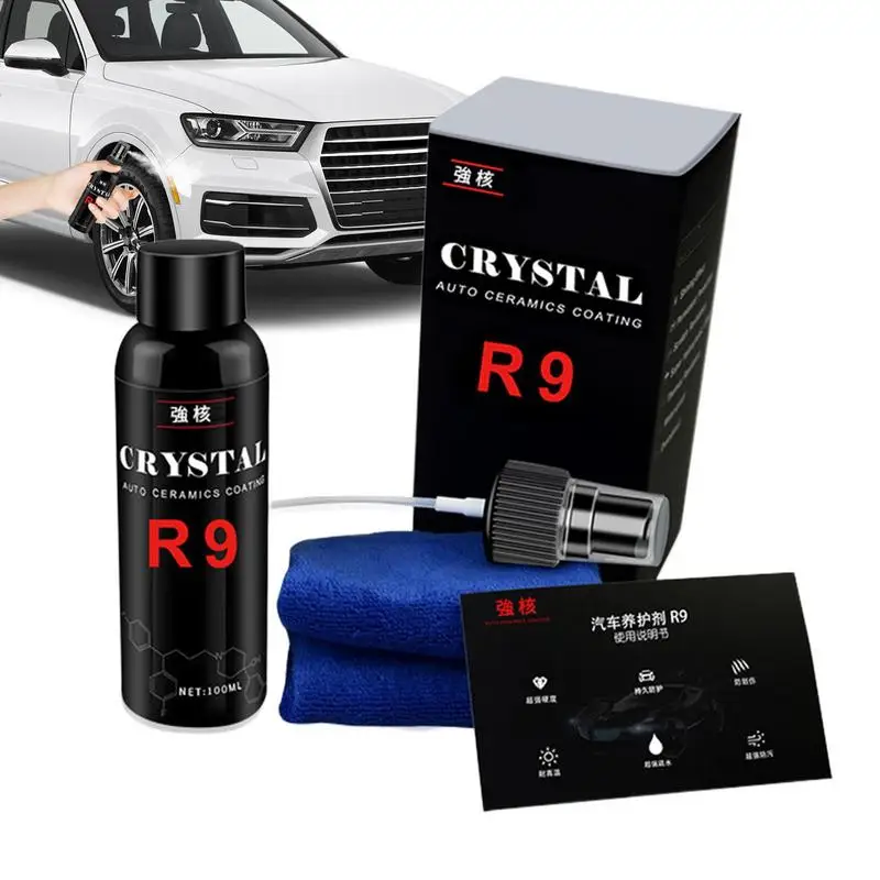 

Car Coating Spray Ceramic Coating For Cars Waterless Polymer Paint Sealant Detail Protection Quick Coat Car Wax Polish Spray Car