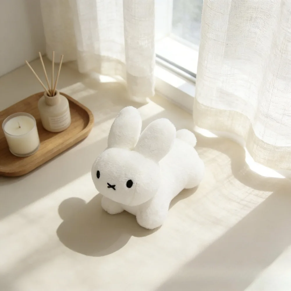 카와이 미피 귀여운 휴대용 인형 슈퍼 귀여운 미니 토끼 가방 펜던트 데스크탑 장식품 선물 장난감