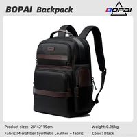 BOPAI 15.6 inch Oxford Cloth Backpack Men's Business Multifunctional Laptop USB Charging Bag Large Capacity Designer Backpack 1