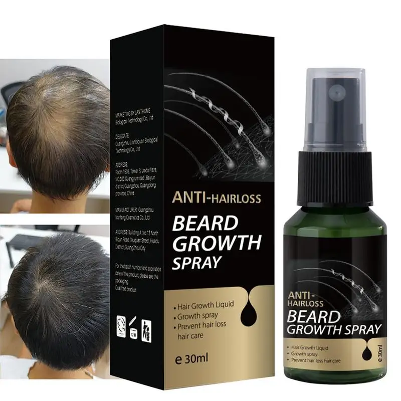 Men Beard Growth Oil Fast Effective Beard Growth Essentiall Hair Loss Treatments Product Fast Growing Hair Essentiall Oil 30ml