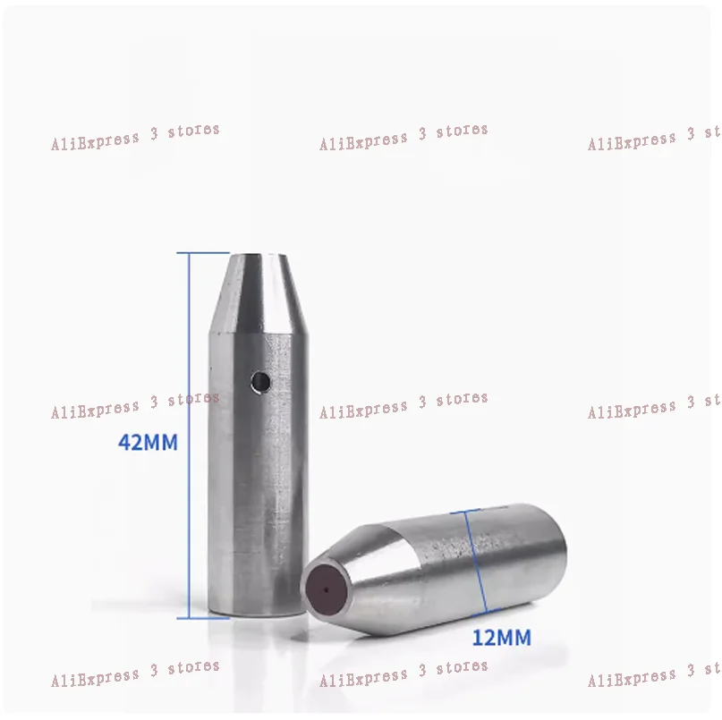 EDM-Elektroden-Bohrführung, 12 mm x 42 mm Rubin, Elektrodenführungen, EDM-Bohrteile, Rohrführungen 12 x 42 mm, 1 Stück – Detail 3