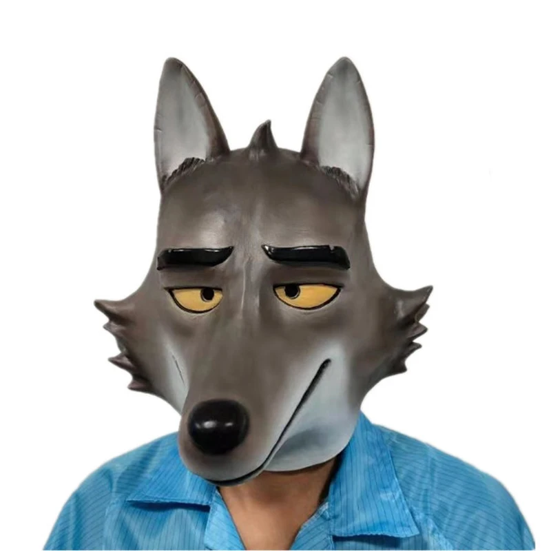 TheBadGuysMaskCosplayMrWolfMrTarantulaFullFaceLatexMasks