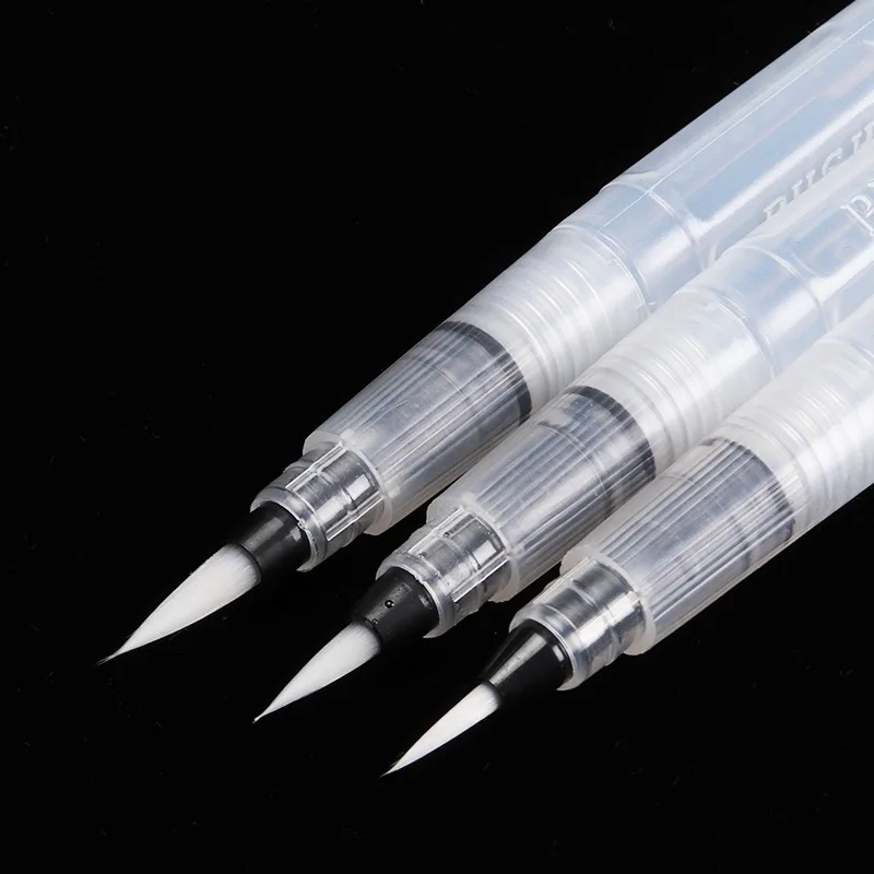 Fountain pen tip Nylon solid watercolor paintbrush Injection pen Water brush storage