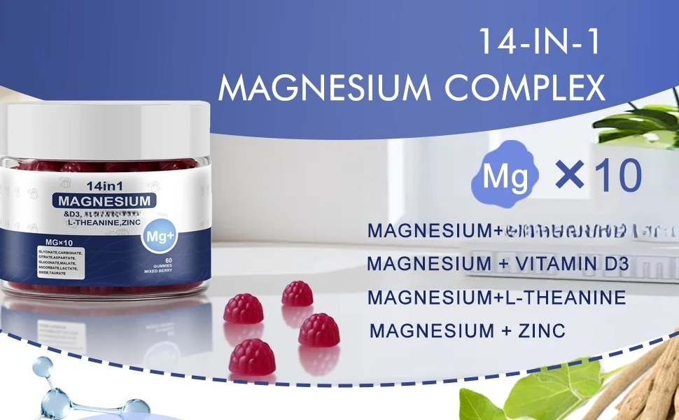 14-in-1 Magnesium Complex Gummies1