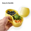 Portable and Grindable Baby's Complementary Food Bowl set,Separate Hot and Cold Food, Perfect for School, Picnics, and Trips 4