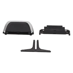 Premium Car Rear AC Vent Tab Clip - Air Conditioning Accessory Replacement (Black)