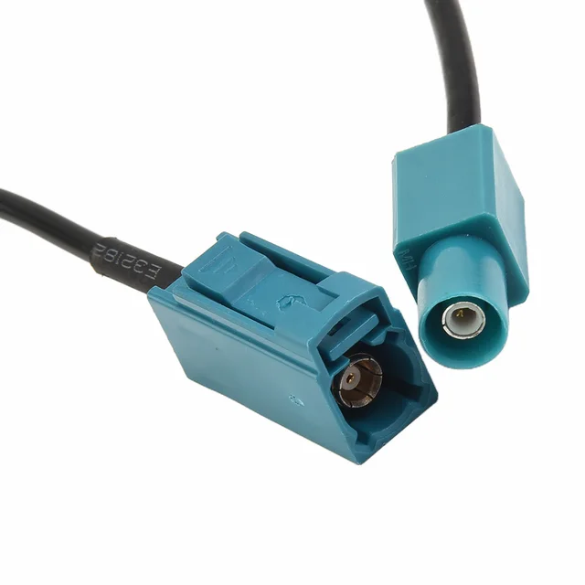 FAKRA Female To DIN Female Car Radio Antenna Adapter – For AM/FM/DAB, Universal Fit