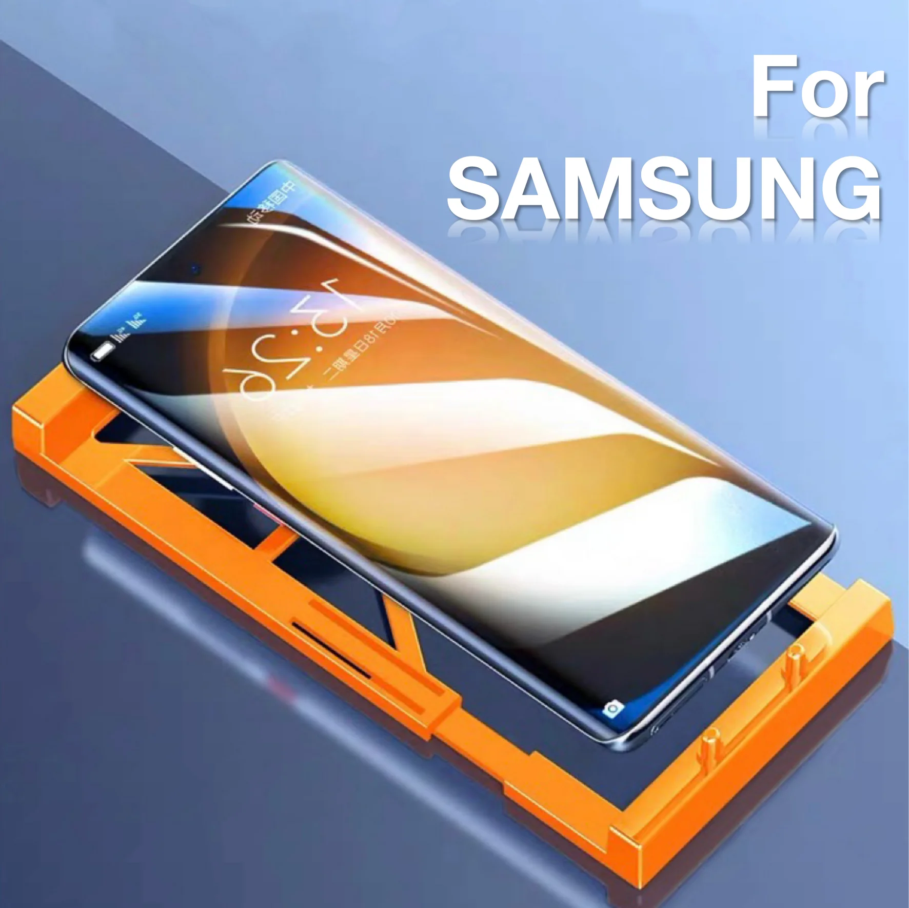 

for Samsung S23 Ultra Galaxy S22 S21 S20 NOTE 20 10 9 8 PLUS Explosion-proof Screen Protector Glass Protective with Install Kit