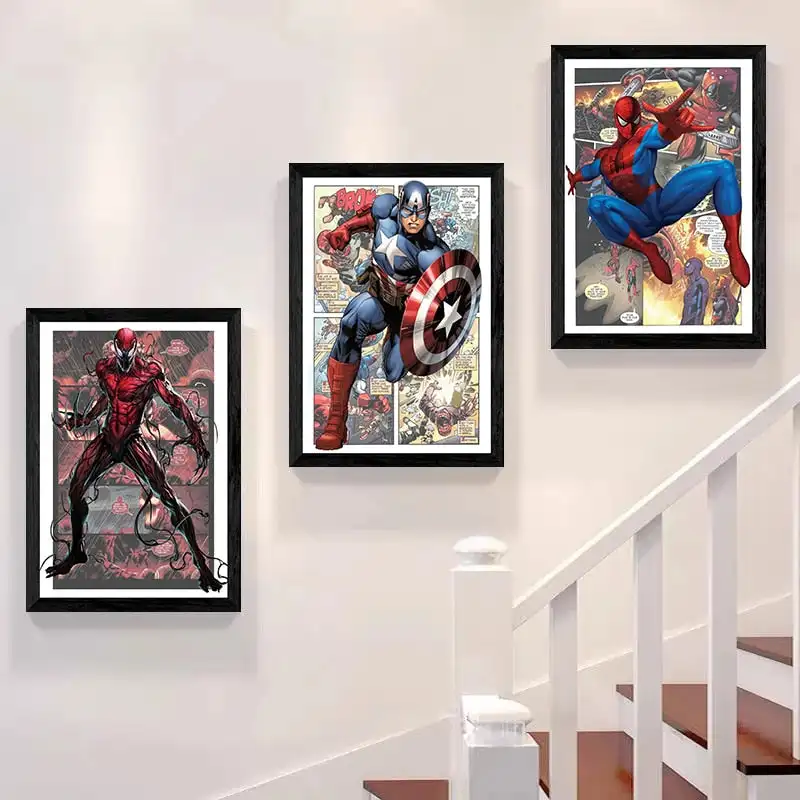 Disney-Avengers Endgame Filme Posters e Impressões, Super-herói Pinturas  Canvas, Wall Art, Iron Man Pictures, Home Decor - AliExpress