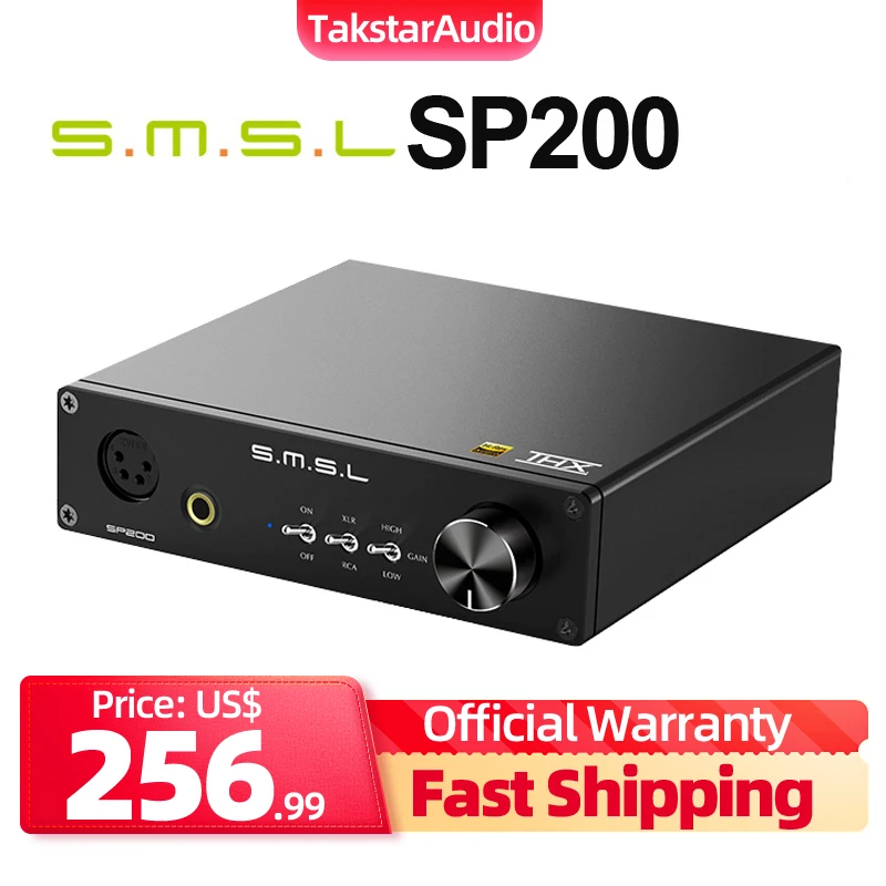 Smsl Sp200 Thx Aaa 888 Technology Balanced Headphone Amplifier Amp With