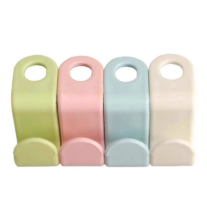 10pcs Clothes Hanger Connection Hook Home Clothes Hanger Link Buckle Thickened Plastic Stackable Link Hook