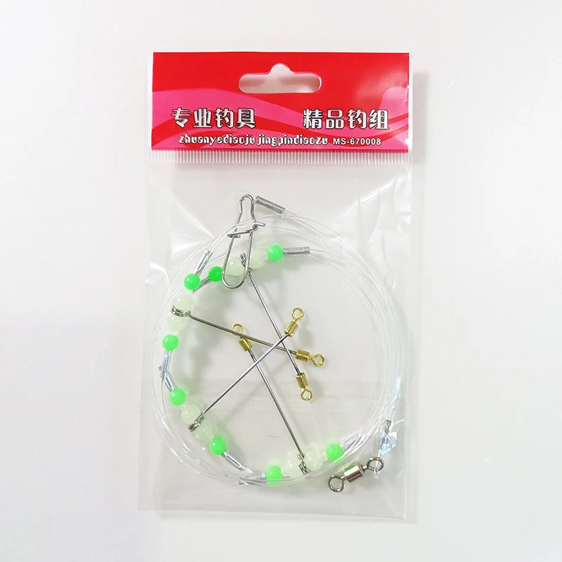 PD 낚시 장비 바다 낚시 탠덤 후크 심해 Tenpin 액세서리 완벽한 나일론 라인 세트 조롱박 Tenpin 낚시 세트