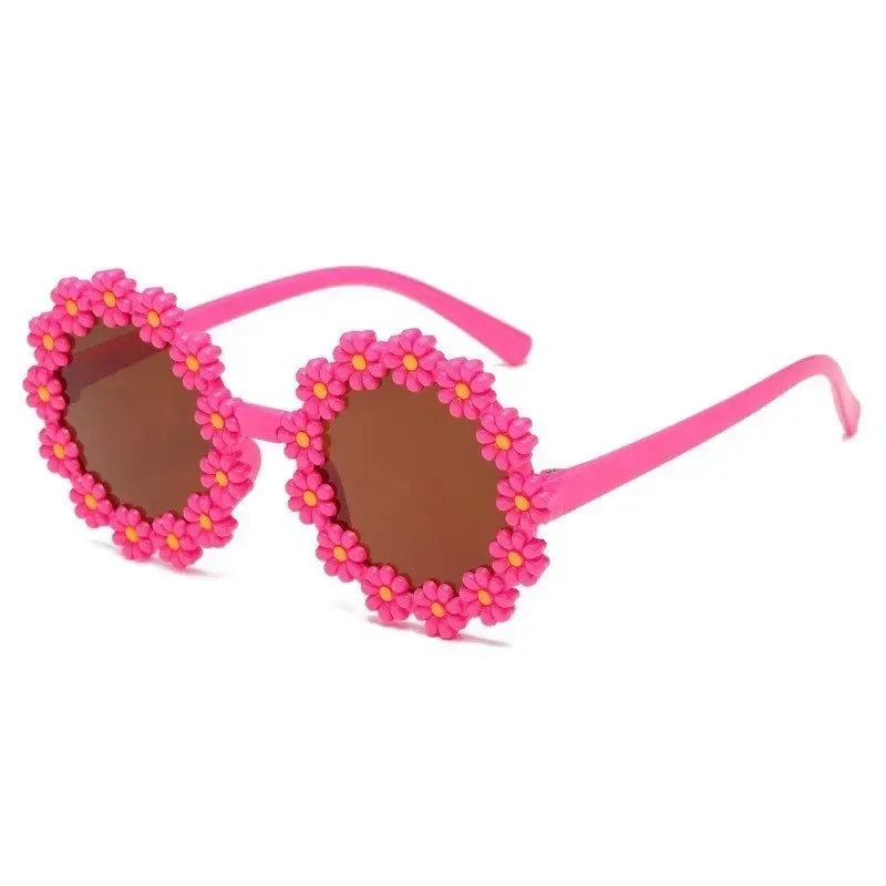Children Sunglasses Sunflower Kids Fashionable Flower Ring Daisy