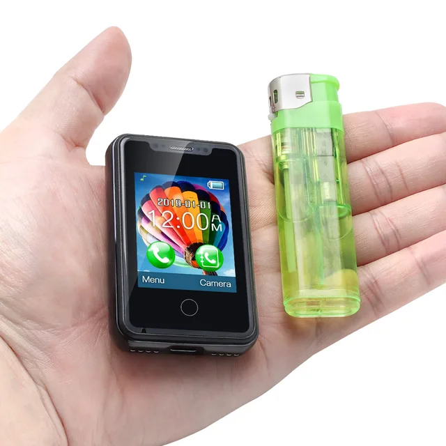 Mini smartphone gomme. Téléphone portable miniature pion de jeux